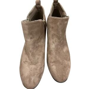 Pierre Dumas Booties Brown Size 11 Double Side Zipper Ankle High Western Booties